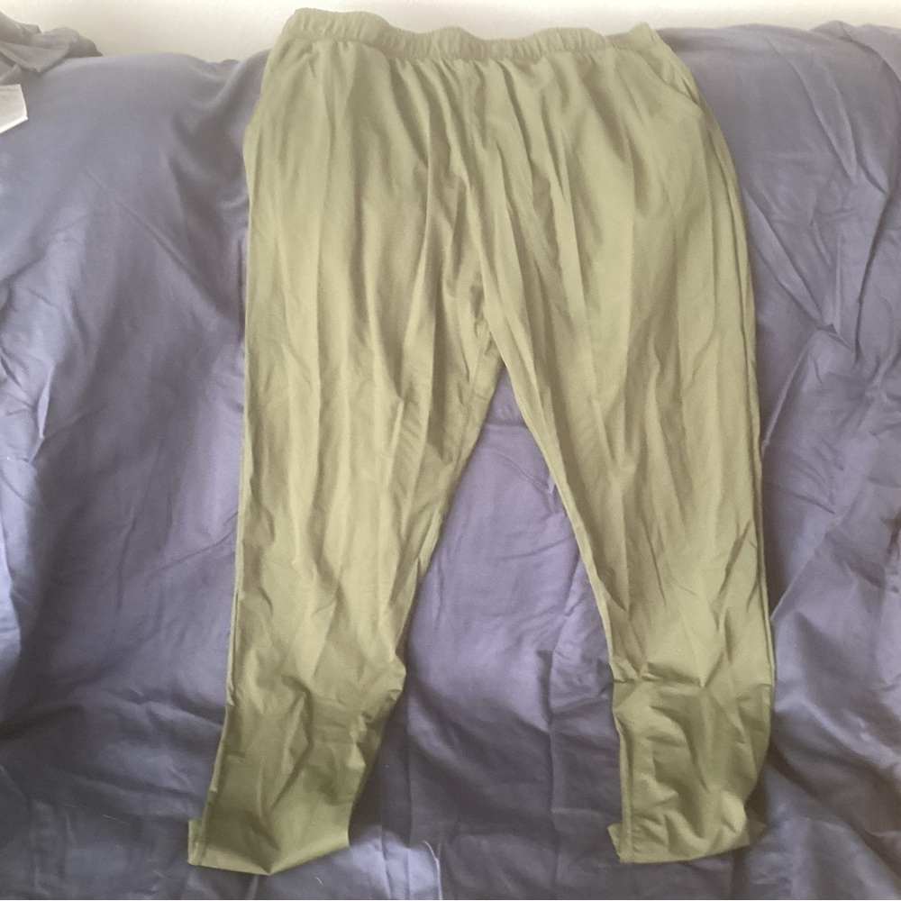 ZYIA Olive Green Track Pants